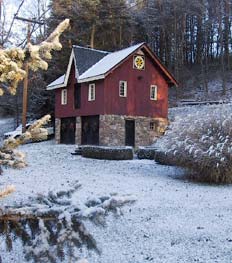 Snow barn